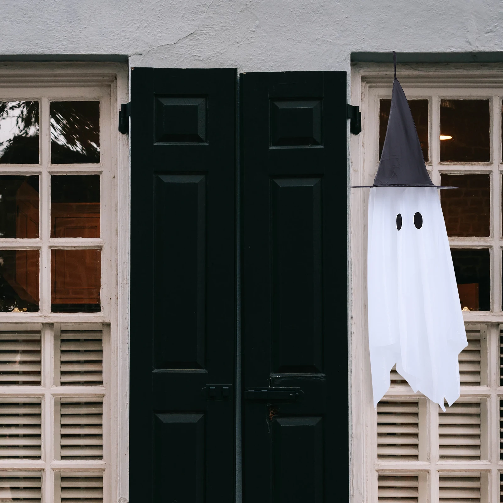 

Foam Ghost Decorations Halloween Supply Outdoor naments Scene Layout Decor Hanging nament Creepy Ghost PendantHaunted House