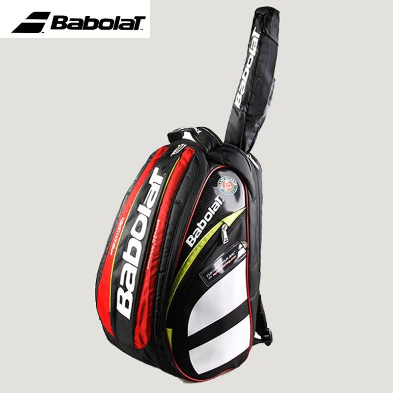 Black Red New Design BABOLAT Tennis Backpack Multi-function Men Women Squash Badminton Tennis Bag Large Capacity 2R Tenis Bags