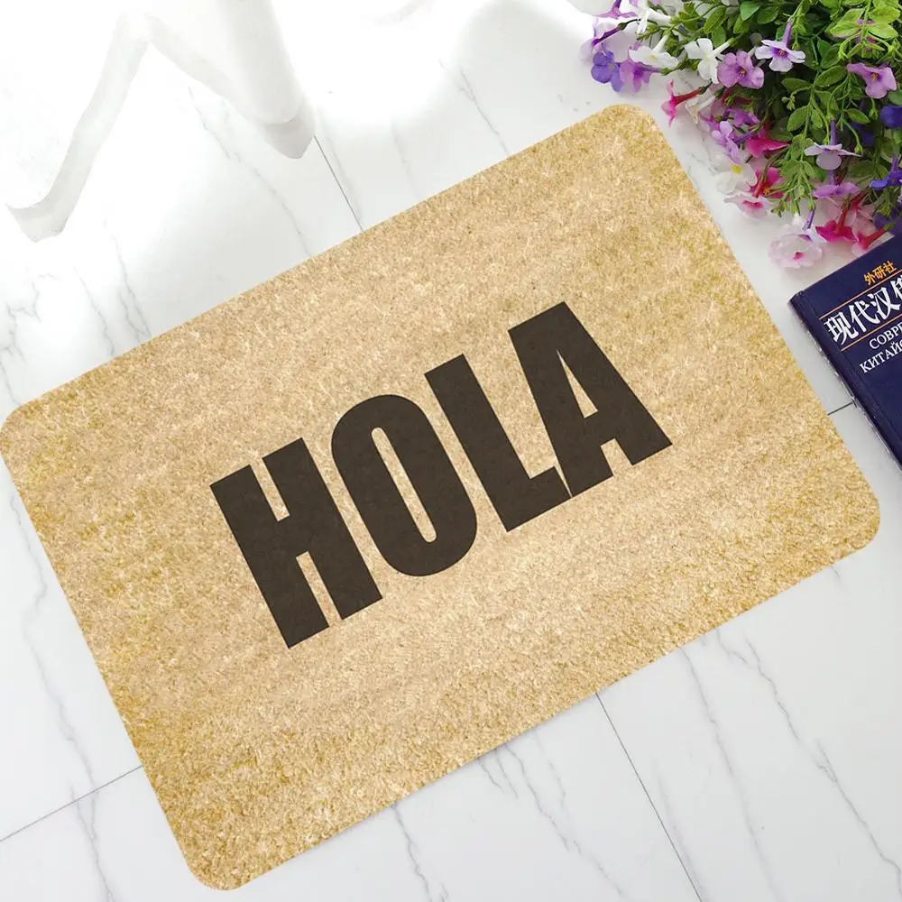 HomeMiYN Non-slip Bath Mats Felt Rubber Bottom Pad Footpad for Home Decorations Bathroom Mat Custom Rug Fitting Room Doormat