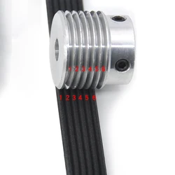 PJ1499/1524/1575/1600/1626~1956 Rubber Ribs Belt Machine V-Ribbed Belt Woodworking Planer Multi Wedge PJ Pulley Belts 4/5/6/Slot