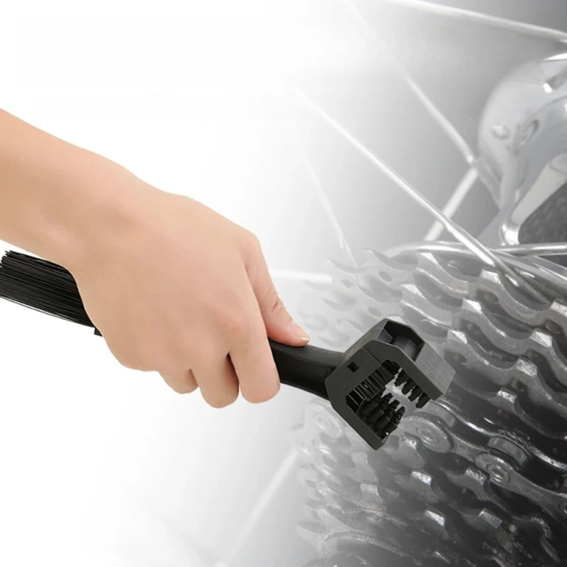 

Road Bike Bicycle Clean Brush - Portable Chain Cleaner, Motorcycle Chain Tool, Motorcycle Tools, Chain Cleaner Maintenance Tool
