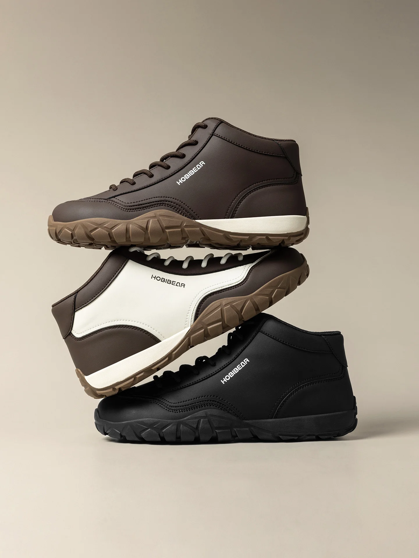 HOBIBEAR Mid-Top Wanderstiefel für Herren und Damen, breite Passform, Trailrunning-Sneaker, Outdoor-Wanderschuhe, rutschfeste Knöchelschuhe – Detail 12