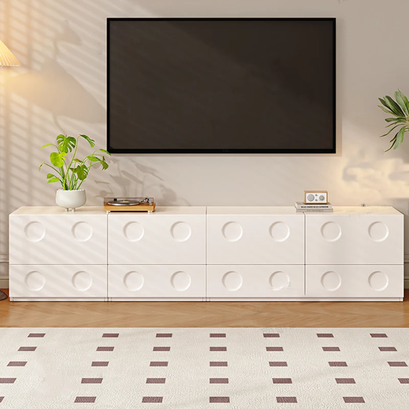 

Modern Aesthetic Tv Cabinet Glamour Decor Living Room Unique Drawer Tv Stand Console Natural Muebles De Salon Home Furniture