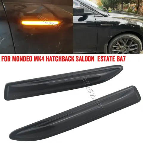 LED-sidomarkeringsljus blinkers för Ford Mondeo Mk4 2007 2008 2009 2010 2011 2012 2013 2014 2015 Halvkombi/Sedan/Herrvagn (BA7) 10 best sales Ford Mondeo 2008 - №2