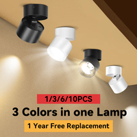 COB LED Spotlight Foldable Ceiling foco Lamp 220V Surface Mounted Downlight mini led 5W~25W LivingRoom Kitchen Street Spotlights