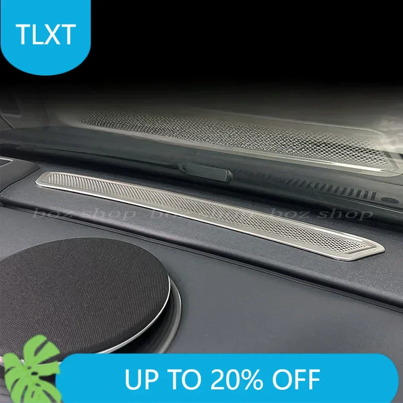 

For Geely Galaxy E8 Interior Modification Central Control Air Outlet Mask Dashboard Central Speaker Decorative Frame Sequins