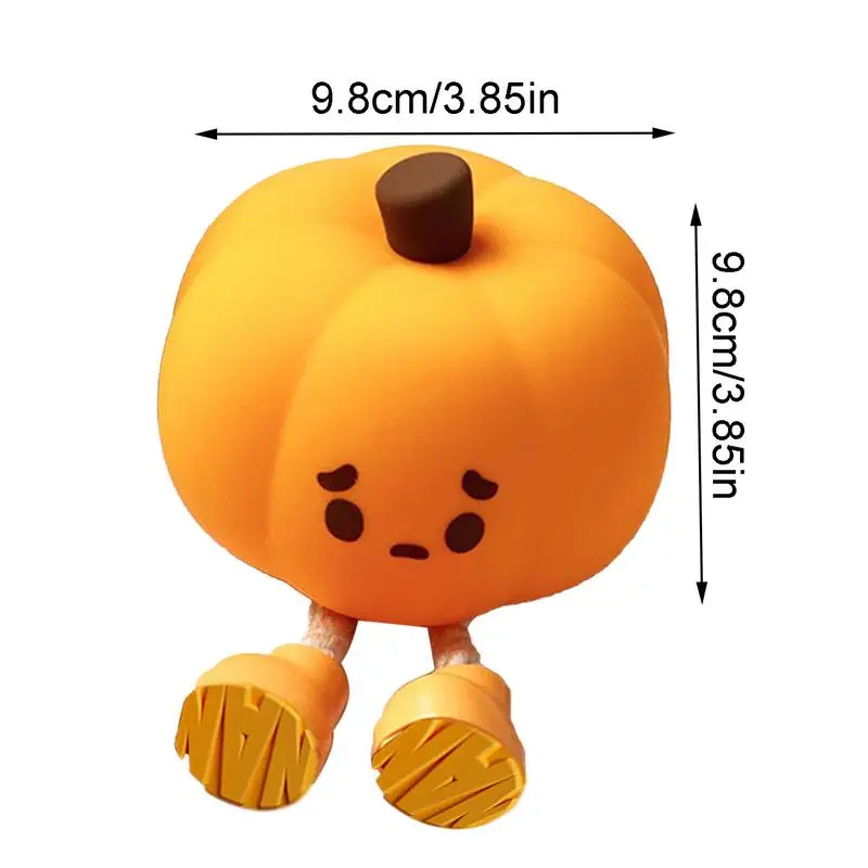 Halloween Pumpkin Night Lights Cute Soft Silicone Safe Lamp Decorations Timing Dimmable Bedside Decor Kids Baby Halloween Gifts