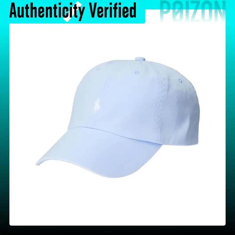 Polo Ralph Lauren Light Blue Cotton Baseball Caps Unisex Elite Blue 710667709082