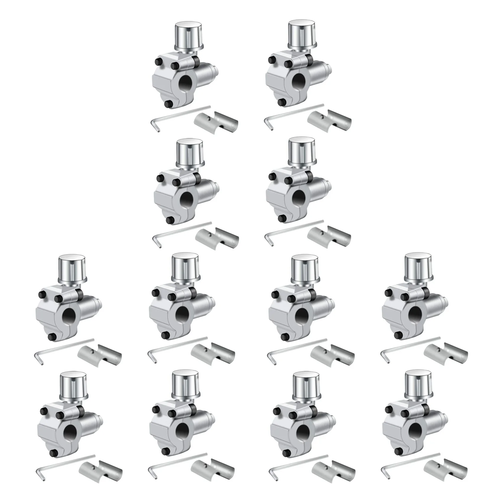 FLYY-12-teiliges BPV-31 Durchstechventil-Set, verstellbar für Klimaanlagen, HVAC, 1/4 Zoll, 5/16 Zoll, 3/8 Zoll Rohrleitungen – Detail 5