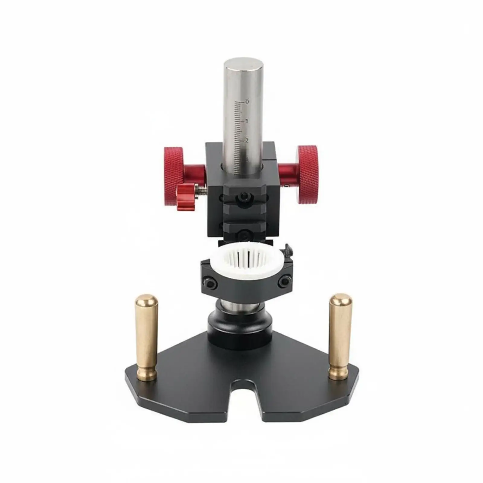 Aluminum Alloy Engraving Support Stand with 25mm Clamp for Rotary Tool Woodworking Carving Holder