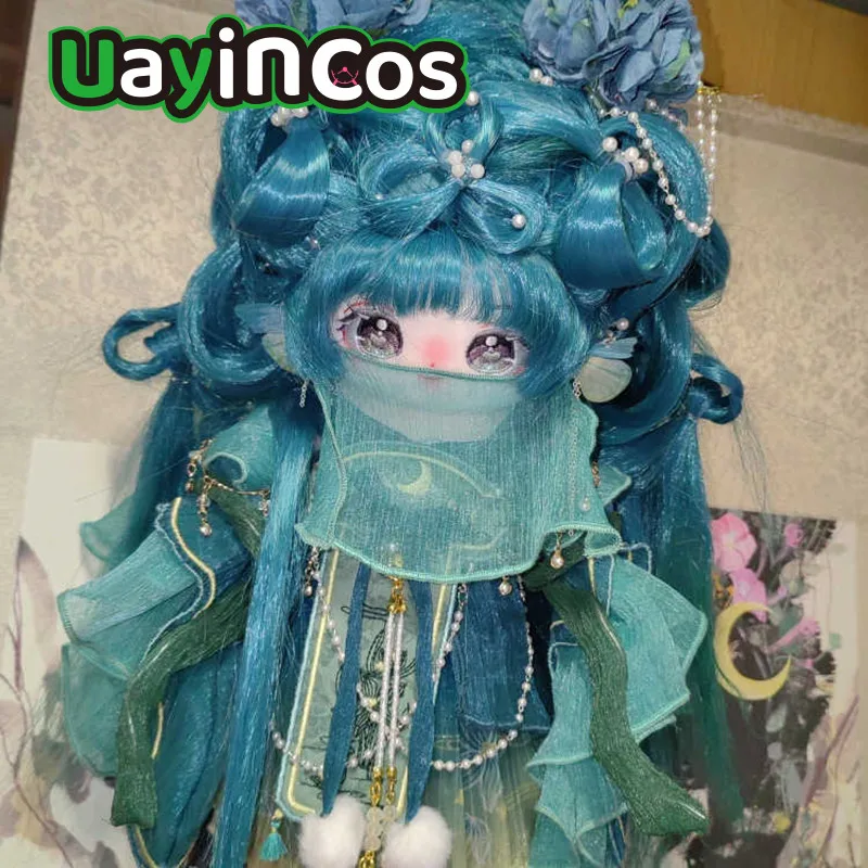 

30cm Doll Clothes Mermaid Princess Blue Fashion Sweet Dress Suit Stuffed Plushies Plush Doll Clothes Accessories Anime Toy Kids