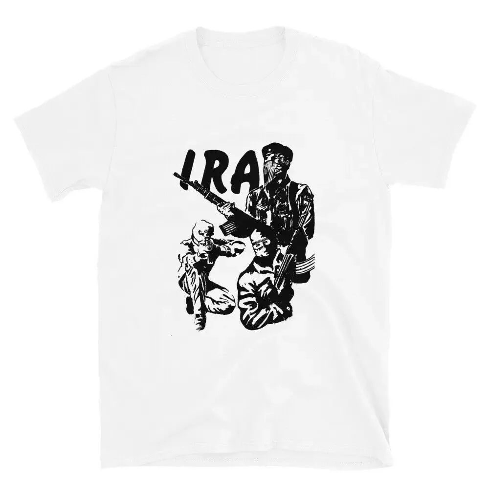 heavyweight Informal New Arrival Ira ireland ireland fighter army rebel  Premium Cotton Short Sleeve O-Neck Mens T Shirt S-5XL