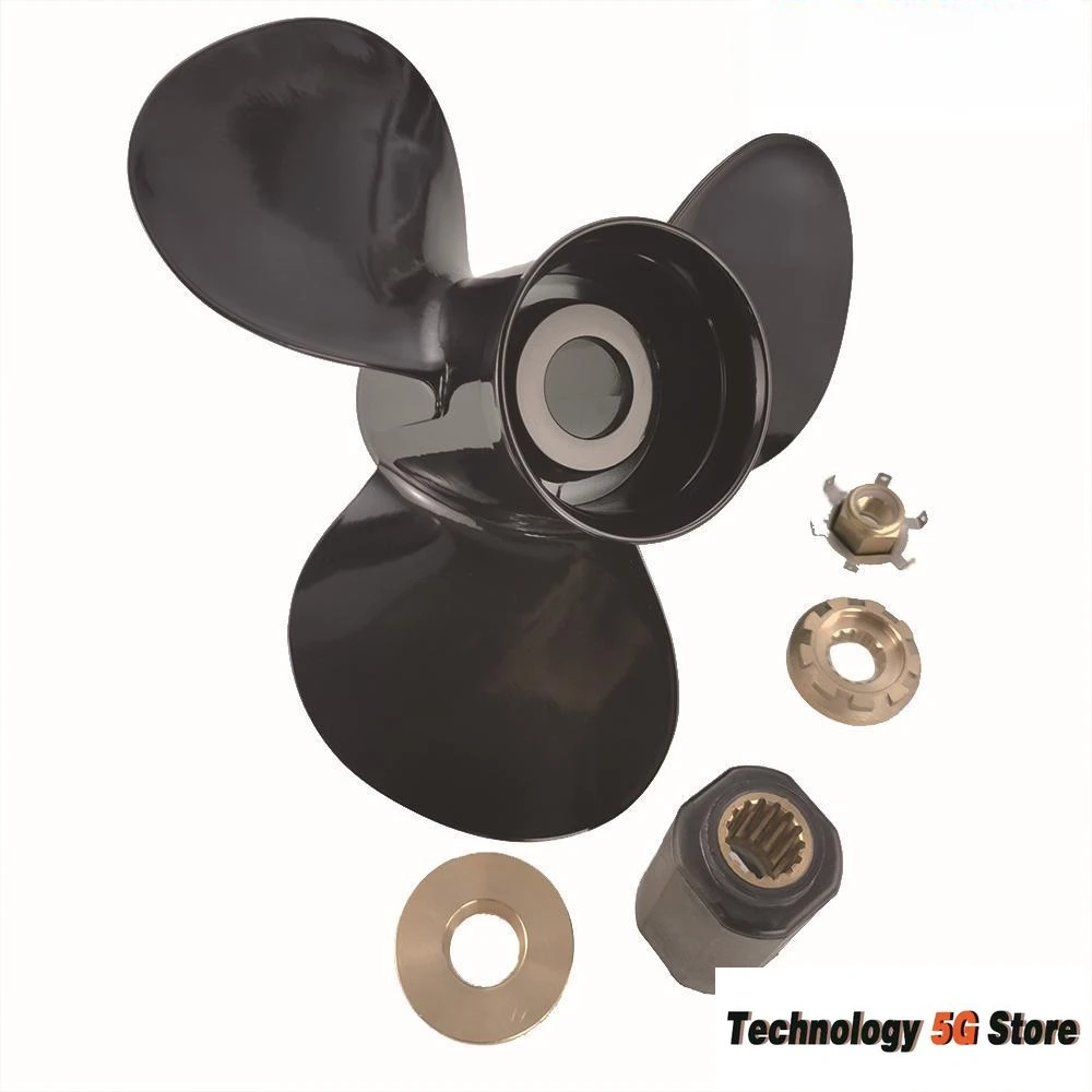 

Outboard Aluminum Alloy Propeller for Mercury 40-140HP 14X11,14X13,13 3/4X15,13 1/4X17,13X19,12 3/4X21 Boat Engine Parts