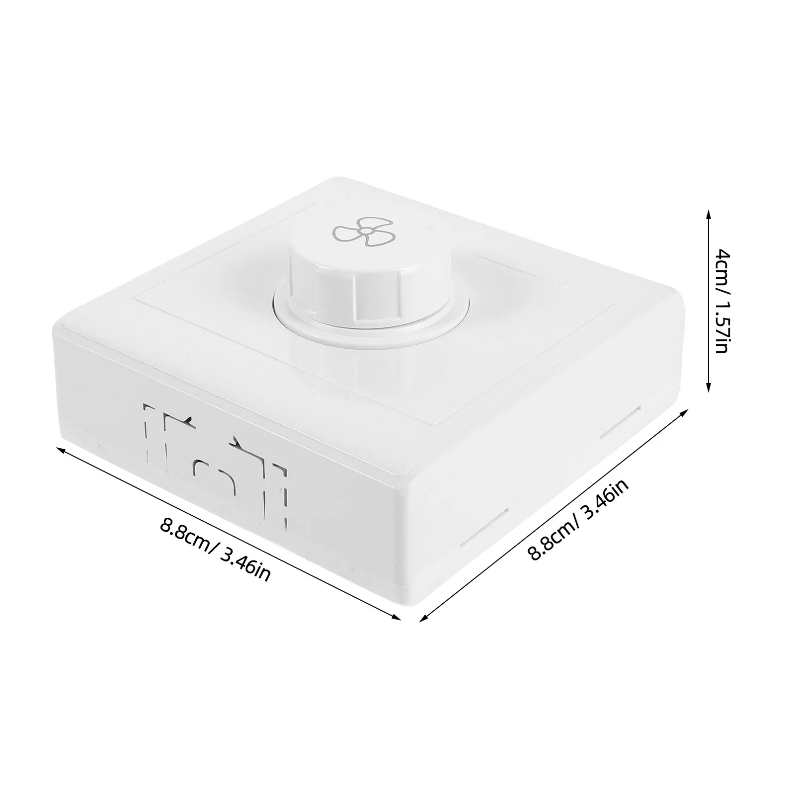 Wall Mounted Ceiling Fan Speed Controller Rotary Adjustable Knob Easy Install Mechanical Fan Switch Replacement Panel
