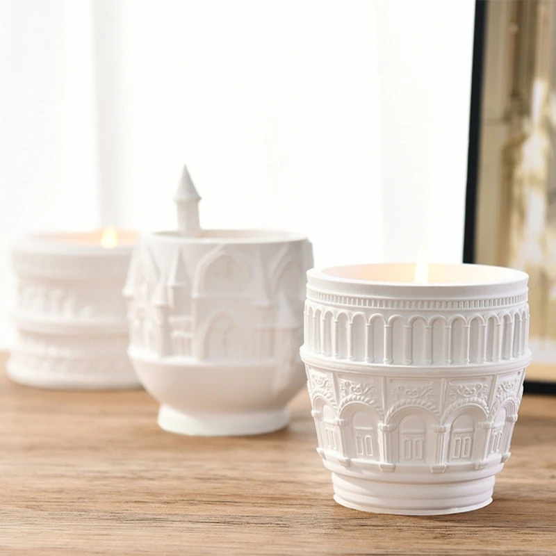 

652F Reusable Nordic Styles Flexible Silicone Craft Mould for Plaster Castes Resin Jewelry and Decorative Storage Solution