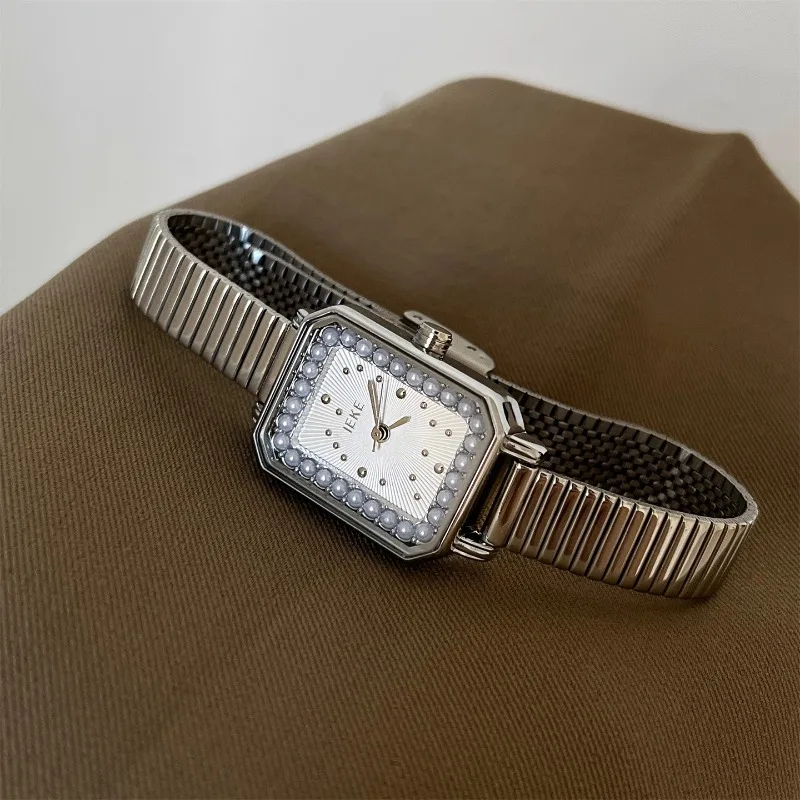 Luxury Women Quartz Watch Vintage Diamond Roman Clock Exquisite Leather Fashion Ladies Watch Luxury Relojes Para Mujer