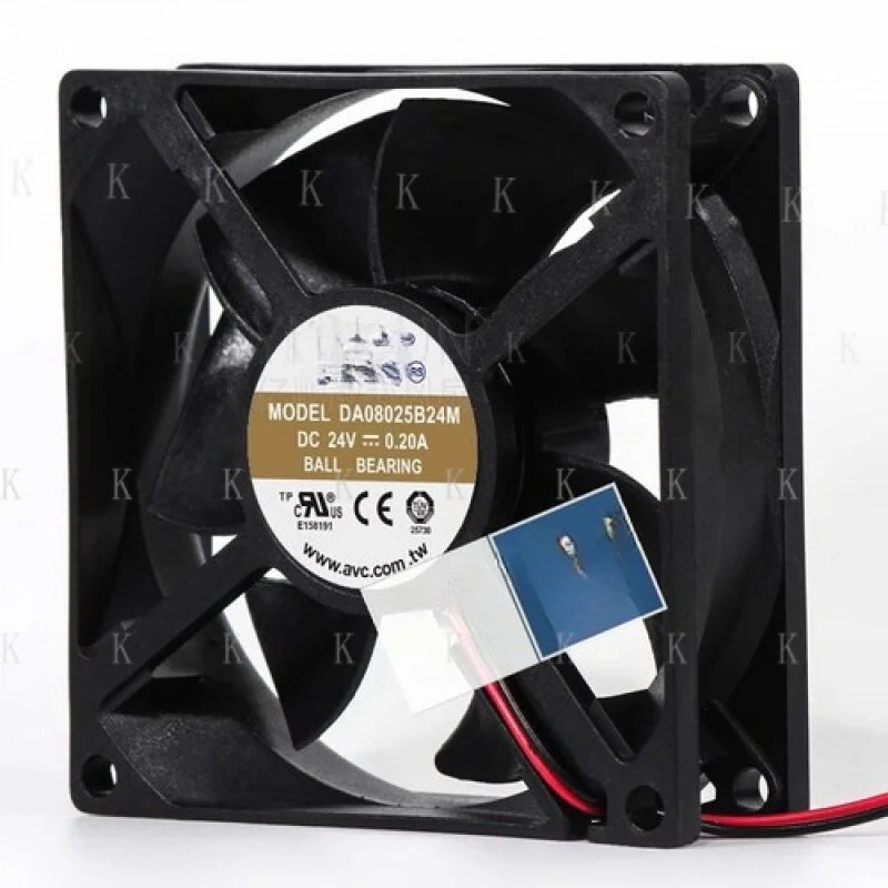 

C 1 шт. для AVC 80*25 мм 8 см DA08025B24M 24 В 0,20 А 2-проводной инверторный вентилятор с большим объемом воздуха