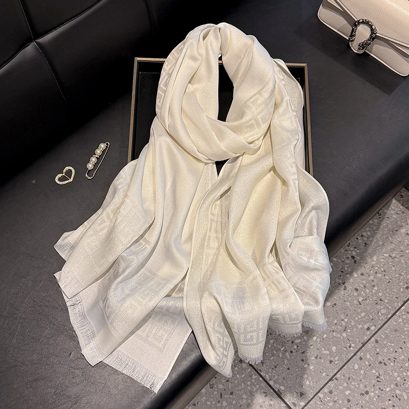 Latest Luxury Brand Bohemia Hijab Scarf Long Muslim Shawl Female Foulard Soft Turban Head Wraps For Women Headband Pashmina 2025