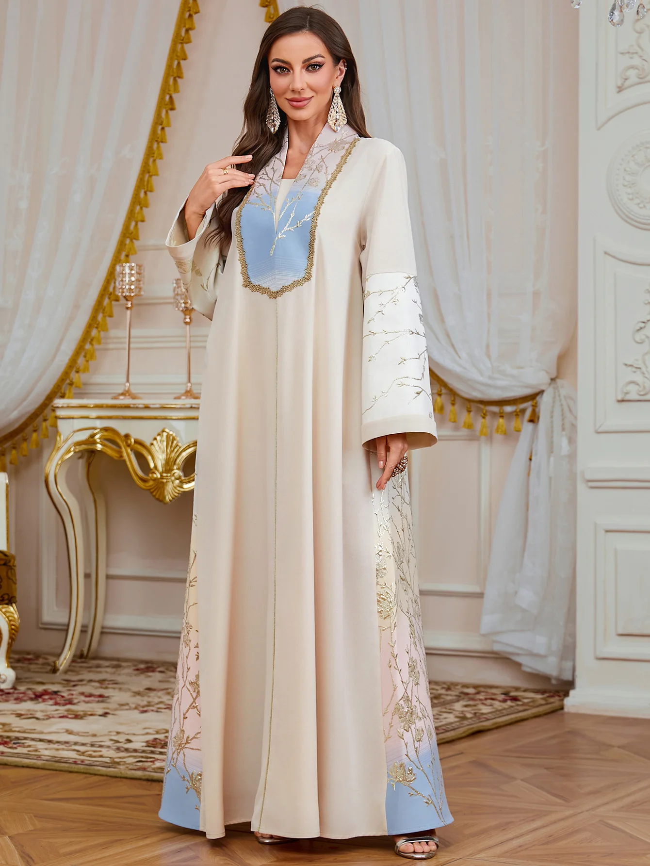 Abito da Sera Elegante Islamic - Embroidery Arabic recensione e prezzo