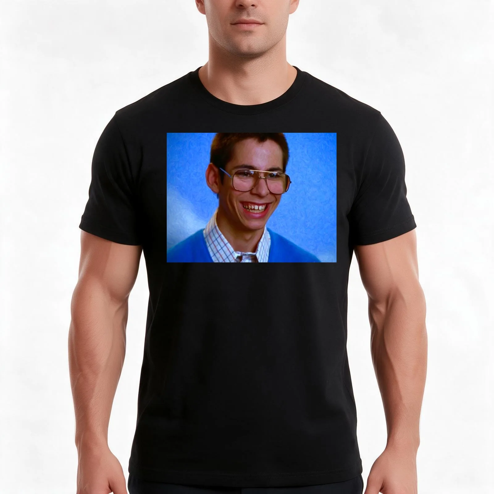 Bill Haverchuck, Freaks and Geeks T-Shirt, Summer Casual Cotton Tee, Oversized Streetwear Tops, Vintage Graphic Print