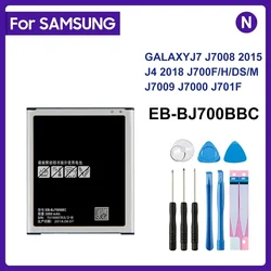 Battery For Galaxy J7 2015 EB-BJ700BBC EB-BJ700CBE 3000mAh For Samsung J4 2018 J7009 J7000 J7008 J700F SM-J700f + NFC