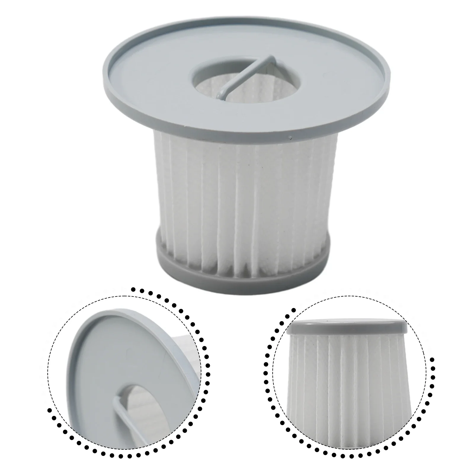 1/ 3 Pcs Filters For Simplus XCQI001 XCQI002 XCQI003 XCQH003 XCLX001 Vacuum Cleaner Filter F8 Washable Replacable Filters