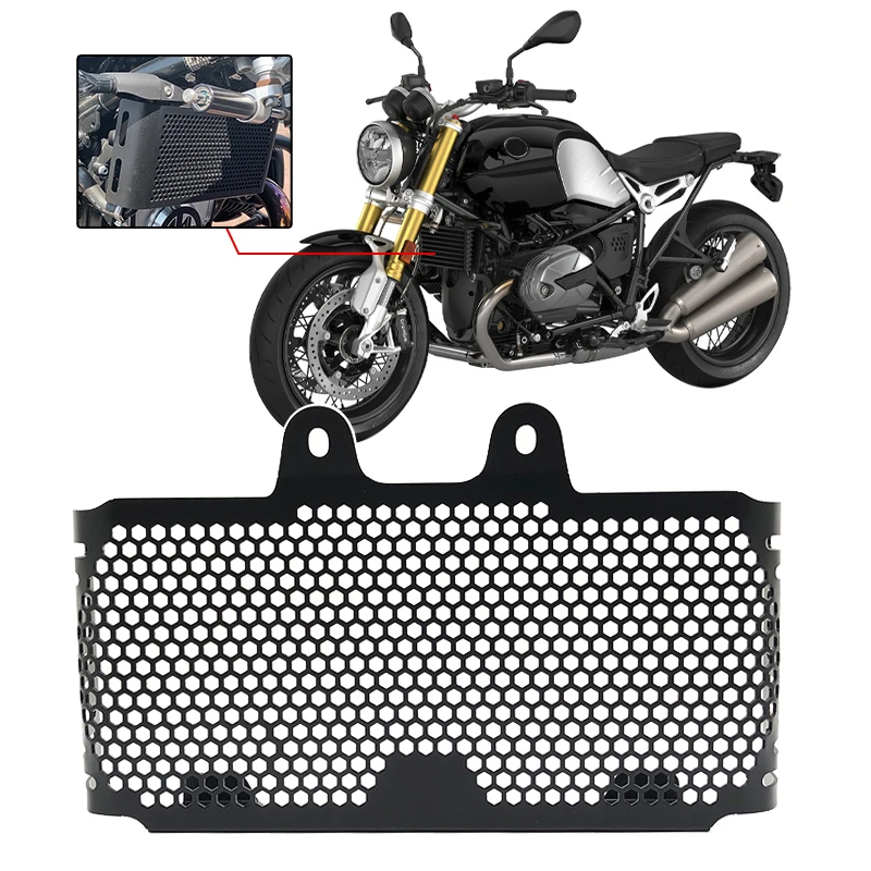 

Для BMW RNINET R NINET R Nine T Pure Racer Scrambler R9T 2014-2023 мотоциклетная решетка радиатора, защитная крышка