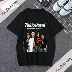 Tokio Hotel T-shirt Women Japanese T-shirt Women Manga Harajuku Clothing Casual Short Sleeve T-shirt Men