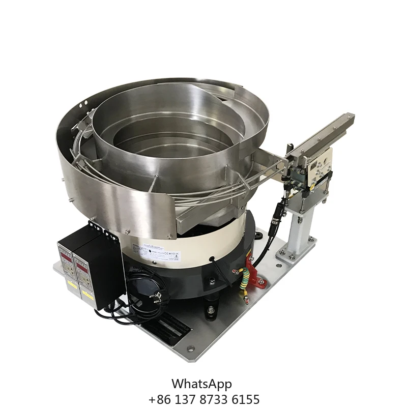 Food Grade Factory Custom Vibration Bowl Feeder For Caps