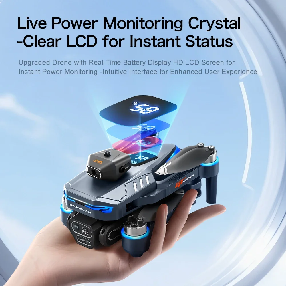 GT8 MAX Drone 2.4G 5G GPS Professional 8K HD Aerial Photography Remote Control Aircraft HD Dual Camera Quadcopter Boy Toys Gifts