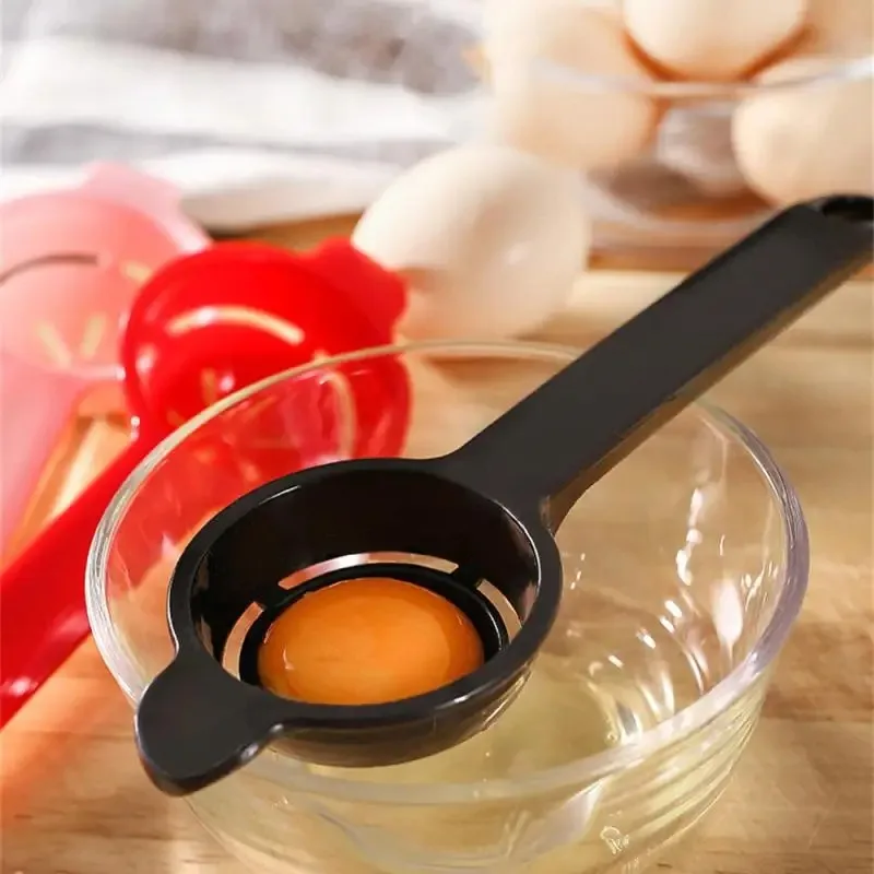 Egg White Yolk Separator Plastic Household Egg Divider Kitchen Cooking Egg Tools Filter EggSeparator Gadgets Kitchen Accessories