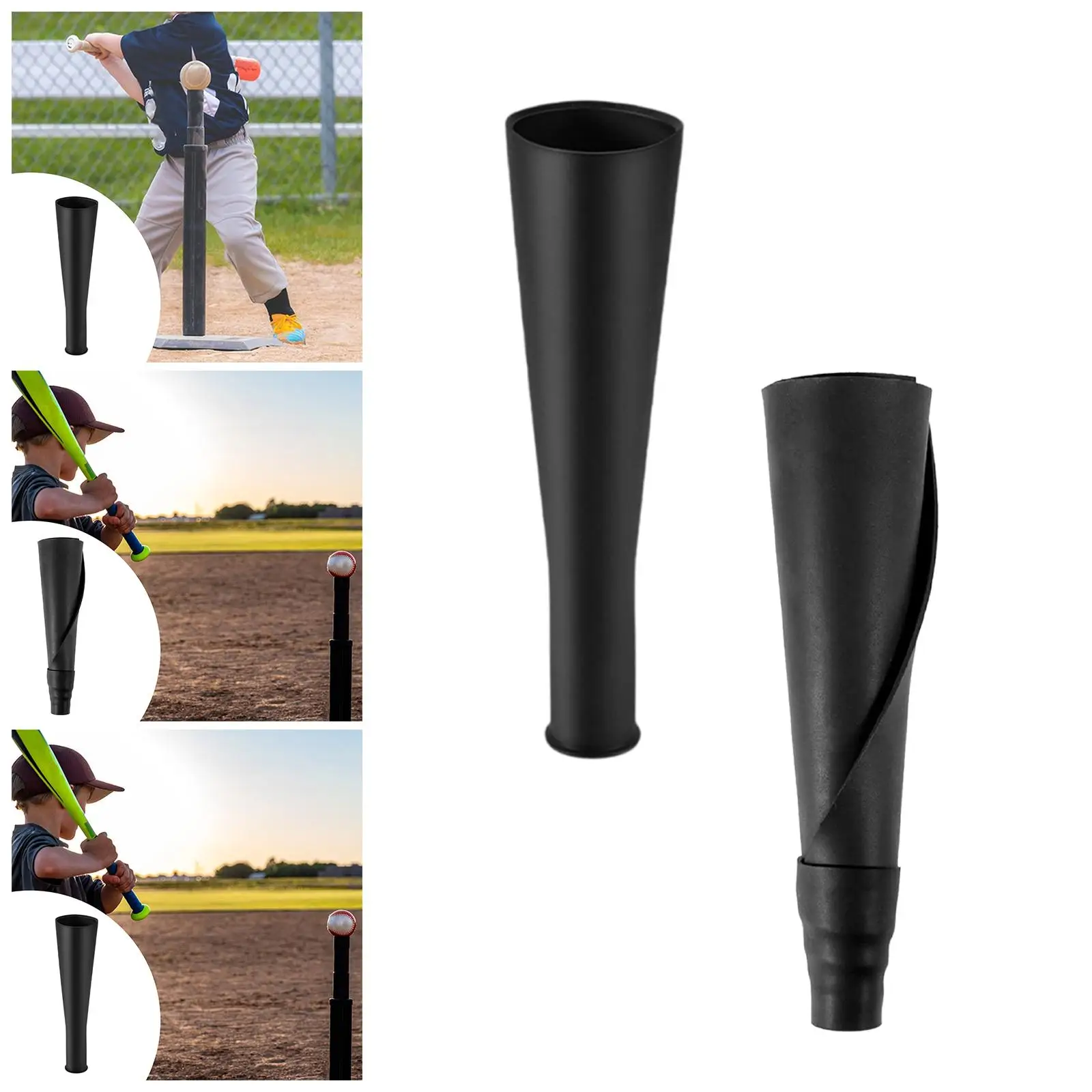 

Universal Portable Ball Rest Cup Top Tube Impact Resistant Tee Stand for Baseball Softball Practice Indoor Outdoor