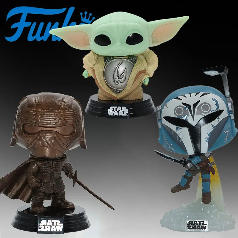 FUNKO POP Original FUNKO POP-Star Wars Anime Action Figures Toys for Boys Christmas Gift Collectible Model Ornaments view 2