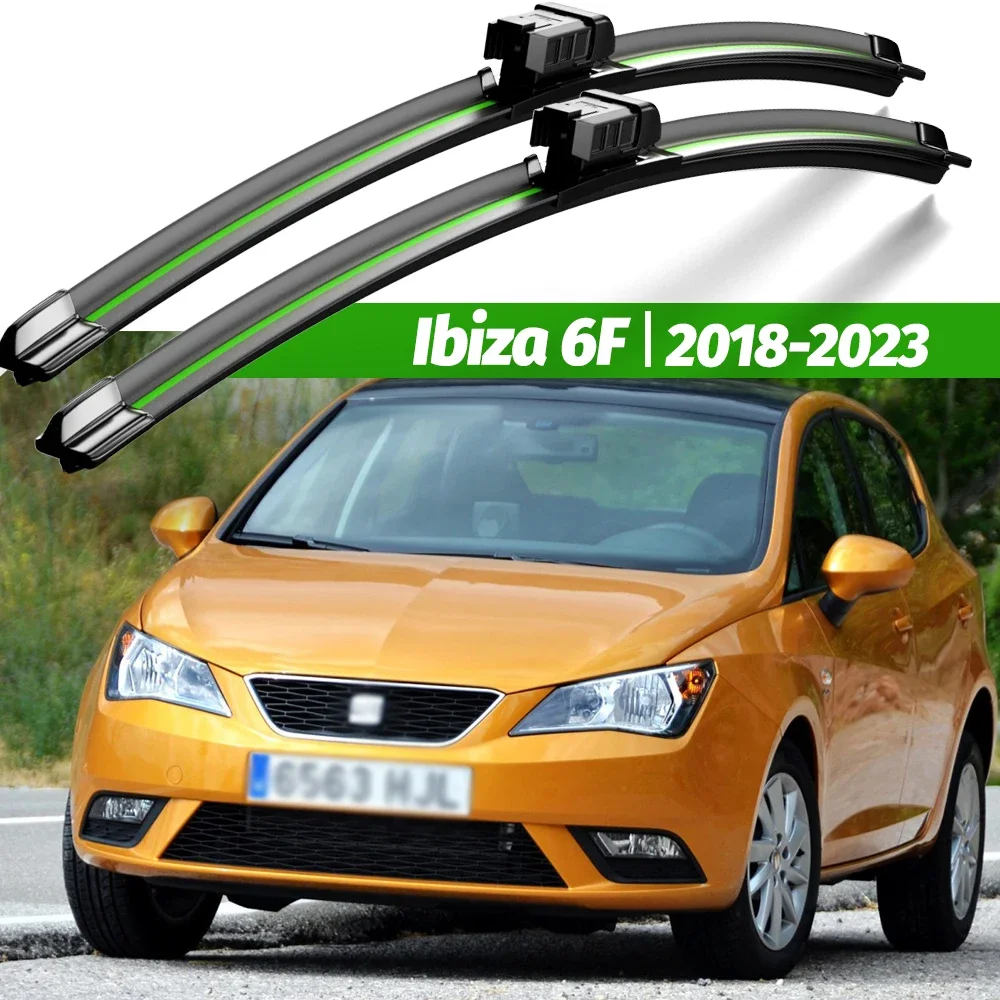 

Wiper LHD Front Wiper Blades For Seat Ibiza 6F 2018 - 2023 2022 2021 Windshield Windscreen Window Rain Brush 26"16" Accessories