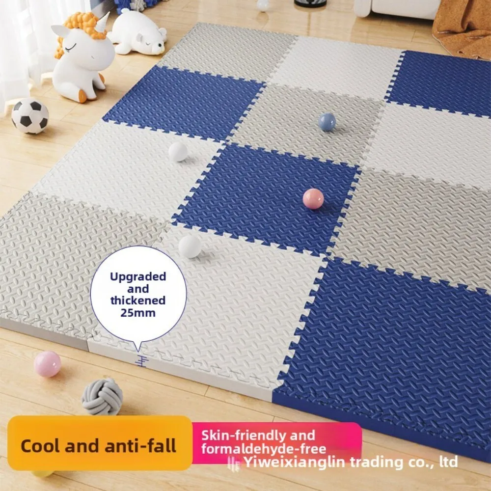 

Thickened Spliced Foam Mat for Home Soundproofing Anti Slip Floor Protection Soft Interlocking Tiles Playroom Kids Crawling Pad