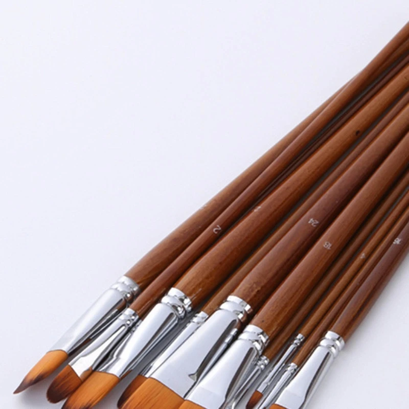 Pinsel Set 13 Pack Öl Aquarell Acryl Pinsel Künstler Pinsel Dropship