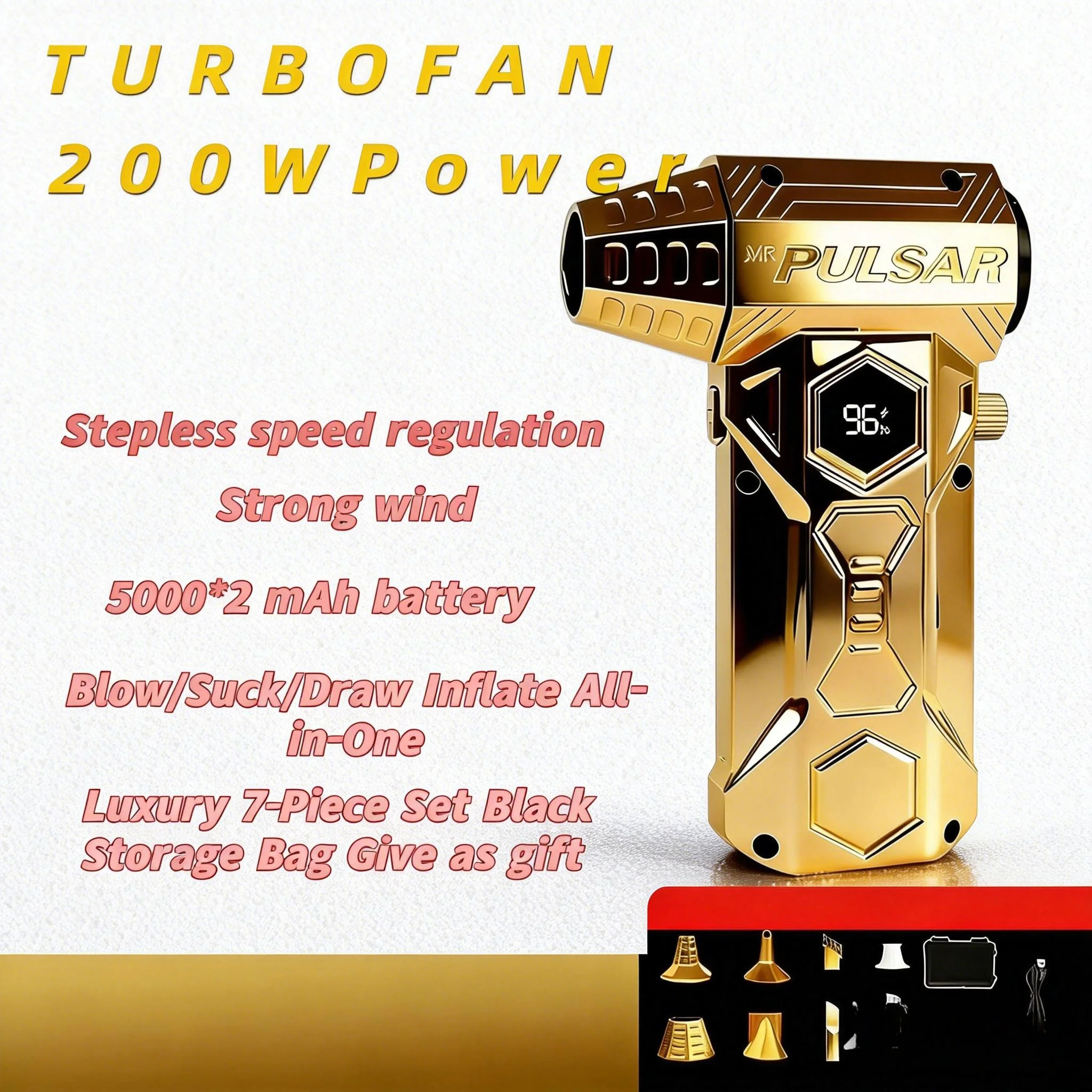 

Воздуходувка X11, 990 000 об/мин | Модуль индикации заряда | Оборудование для удаления пыли сжатым воздухом в автомобилестроении | Удобный