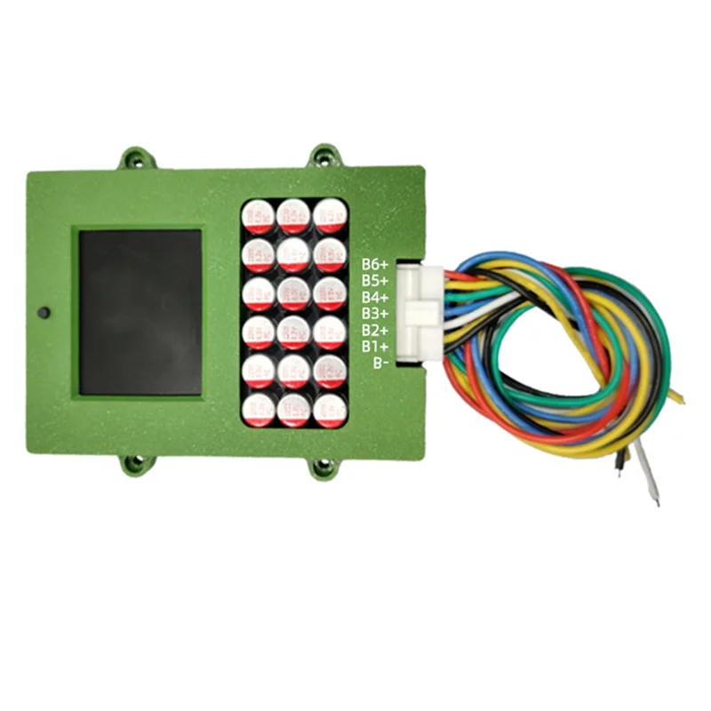 

Дисплей напряжения TFT 6S Активный балансир Новый титанат лития LTO Тестер напряжения батареи 5A Эквалайзер энергии