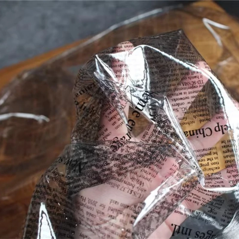 

Transparent Black English Plastic Tpu Fabric for Waterproof DIY Coat Rain Boots Creative Clothing Fashion Wholesale Cloth