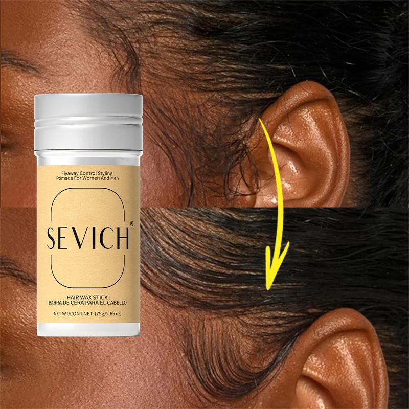 SEVICH Women Hair Wax Stick for Wigs Anti-frizz Flyaways Control Styling Wax Long-lasting Smooth Broken Back Hair Pomade Cream