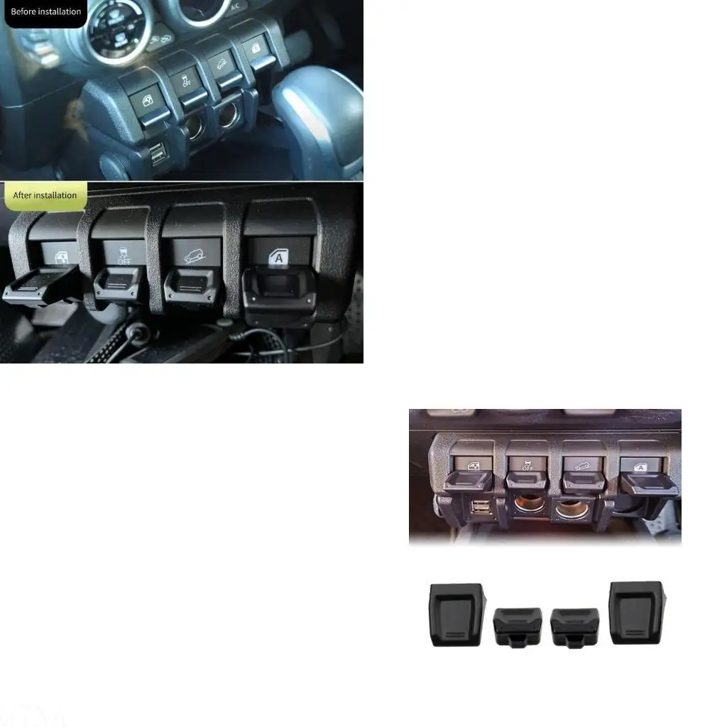 G7NA Car Interior Switches Expansion Multiple Switches Panel set for BK -235 JB6