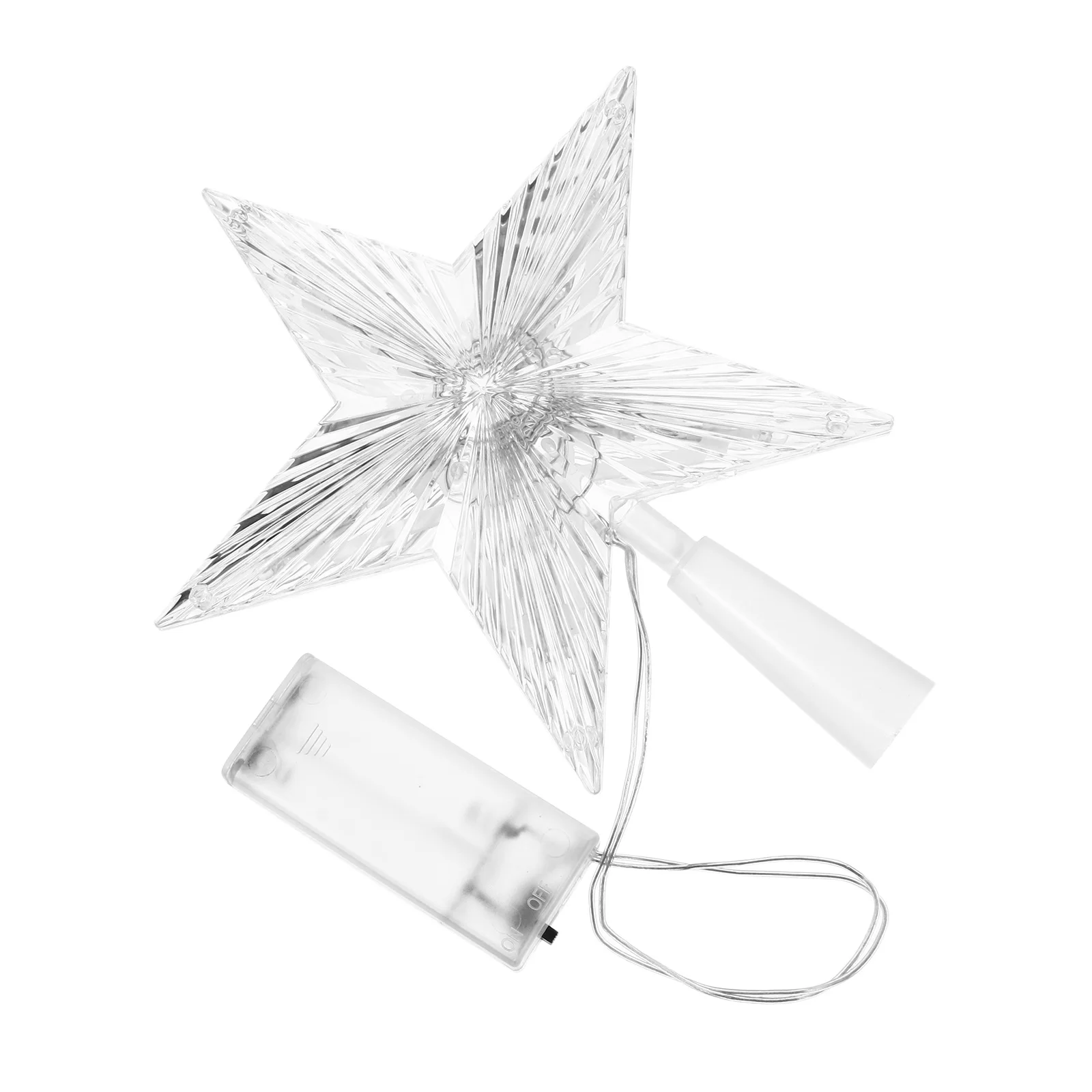 حامل مخروطي ذهبي مضيء على شكل نجمة خماسية لتزيين شجرة عيد الميلاد لمصباح حفلات المهرجانات في متجر المنزل #3