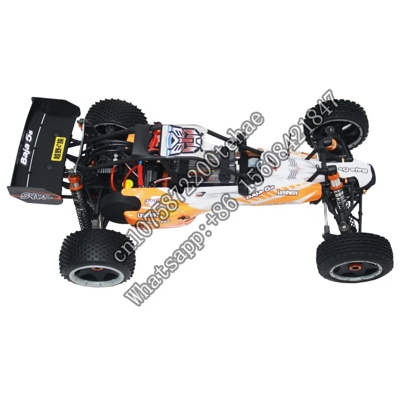 Factory Custom High Quality Saiya 1/5 Rc Gas Power Kit Car Baja 5B with 200A ESC and 8S Battery