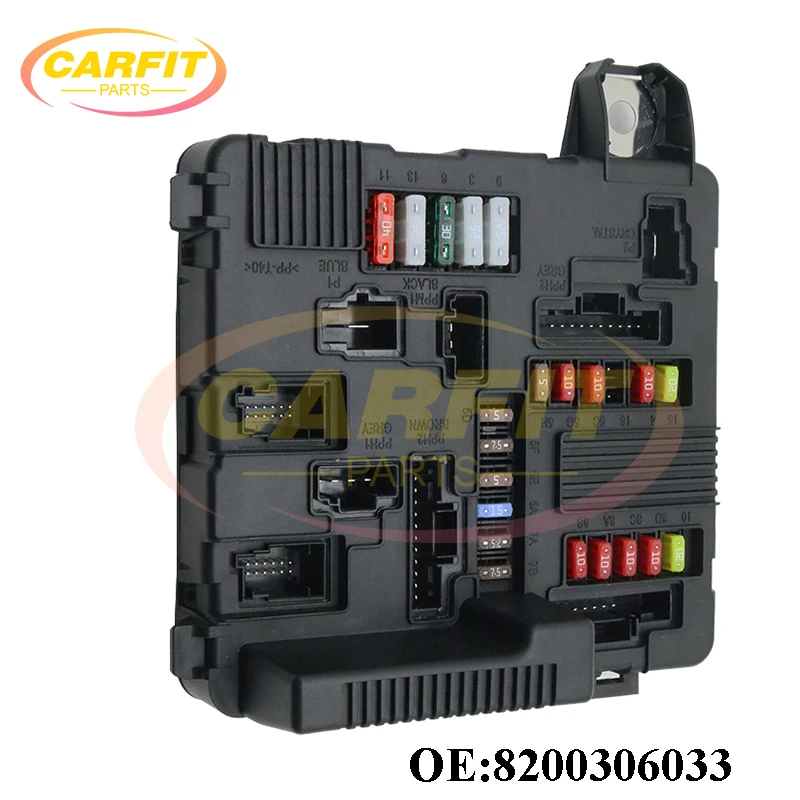 High Quality New OEM 8200306033 8200306032 5118399300 8200262385 Engine Fuse Box For Renault Megane II Scenic Auto Parts