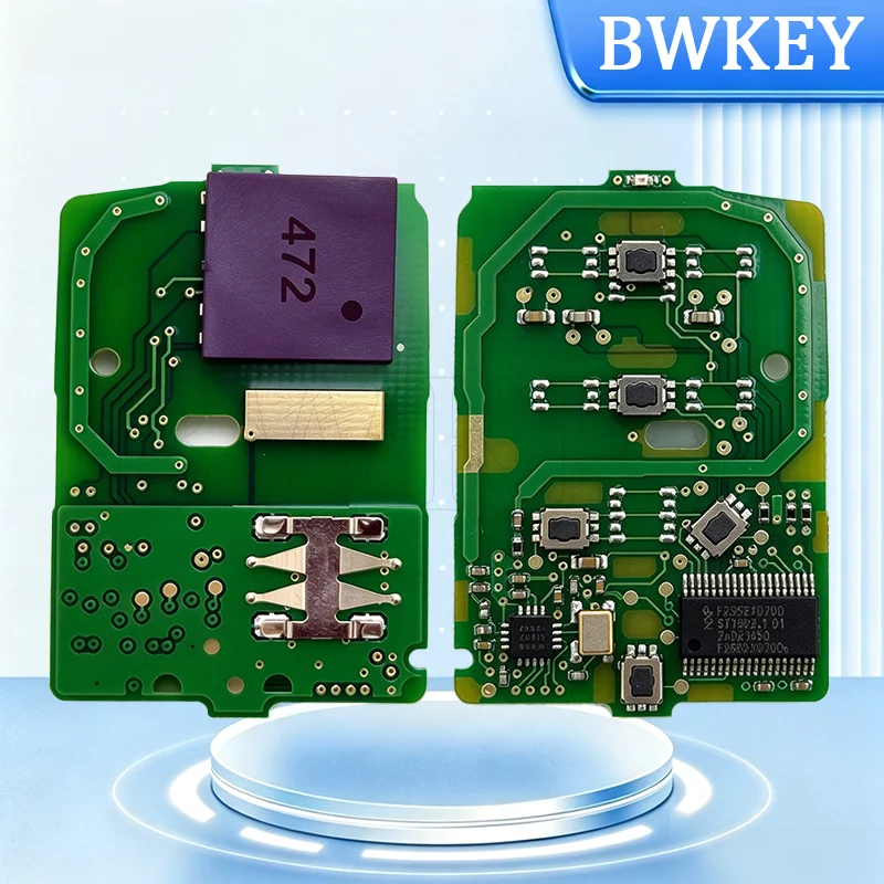 BW KR5V1X 2/3/4/5/6Button Smart Key Fob 313.8MHz ID47 Chip For Honda Odyssey Fit Accord New Inspire Jazz XR-V Vezel Clarity CR-V