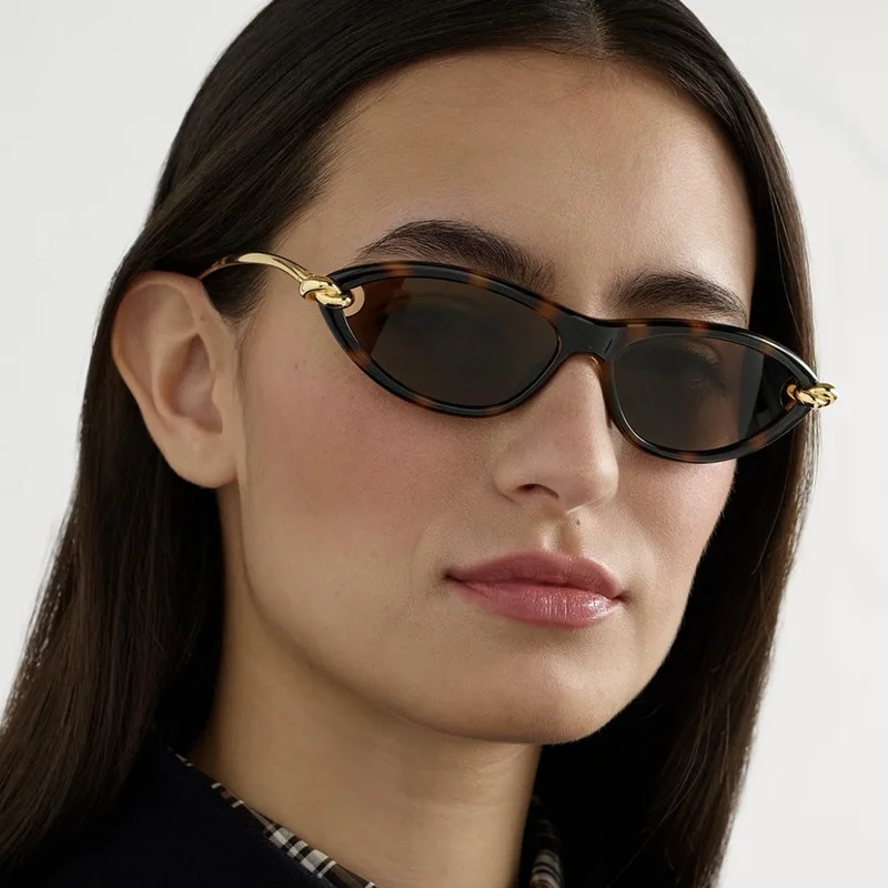 Oval Cat Eye Sunglasses UV400 for Women