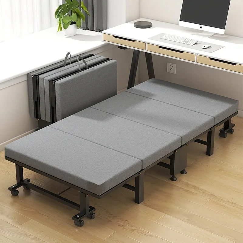 Folding bed, mattress, lunch break, integrated office single available, lunch break bed, convenient escort bed, adjustable nap b