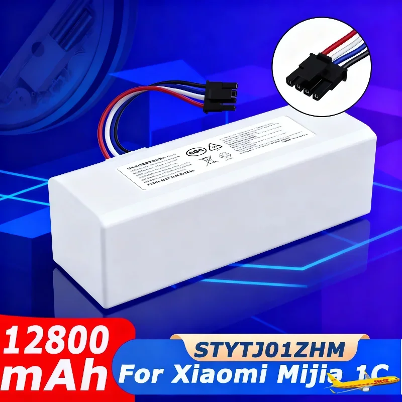 

Original STYTJ01ZHM Battery P1904-4S1P-MM for Xiaomi Mijia 1C Robot Vacuum Mop Cleaner Accessories 14.4V 18650 Battery