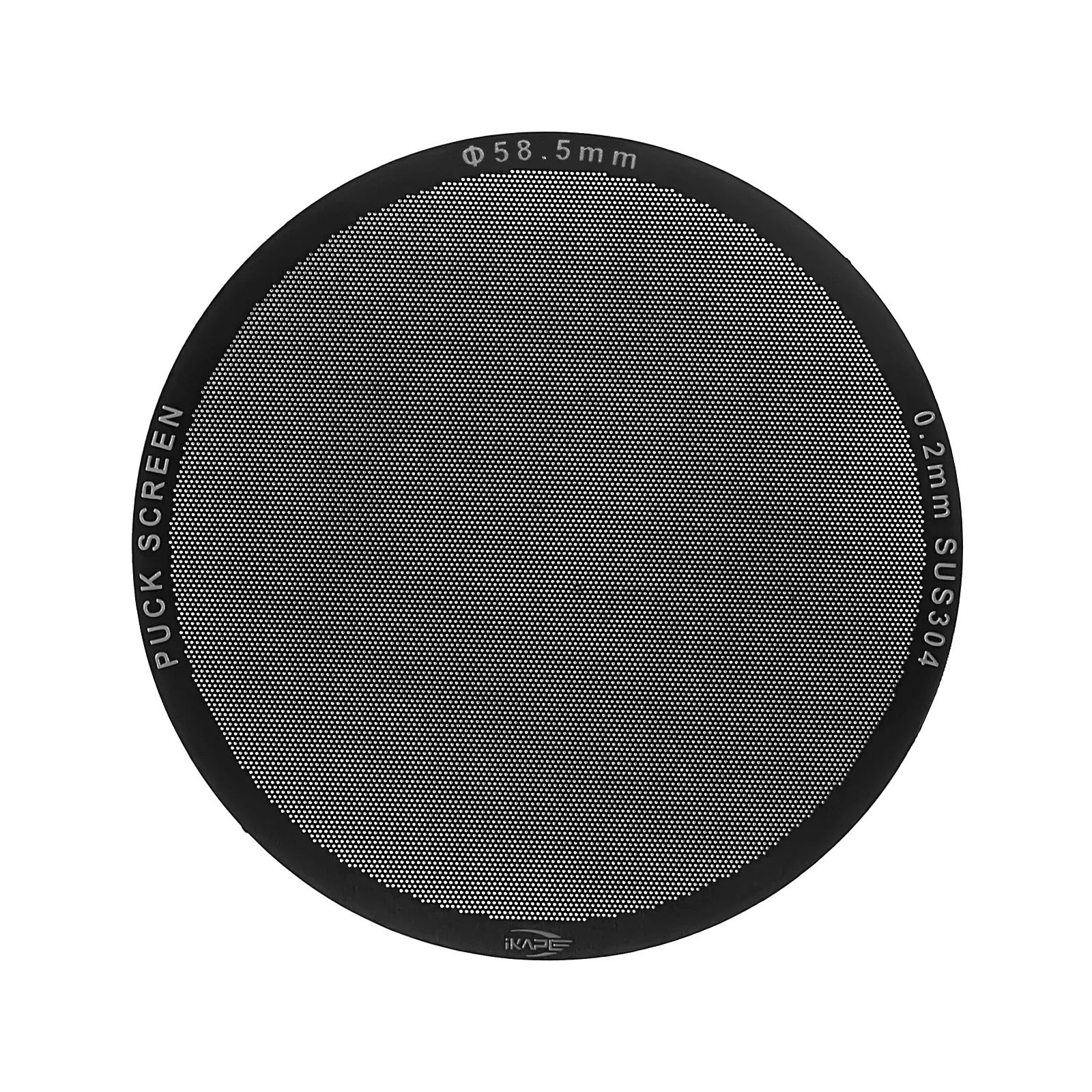 IKAPE Espresso Puck Screen V3, 0.2mm Thickness, Reusable Metal Ultra-thin & Ultra-light Coffee Filters, Food-grade 316 Stainless