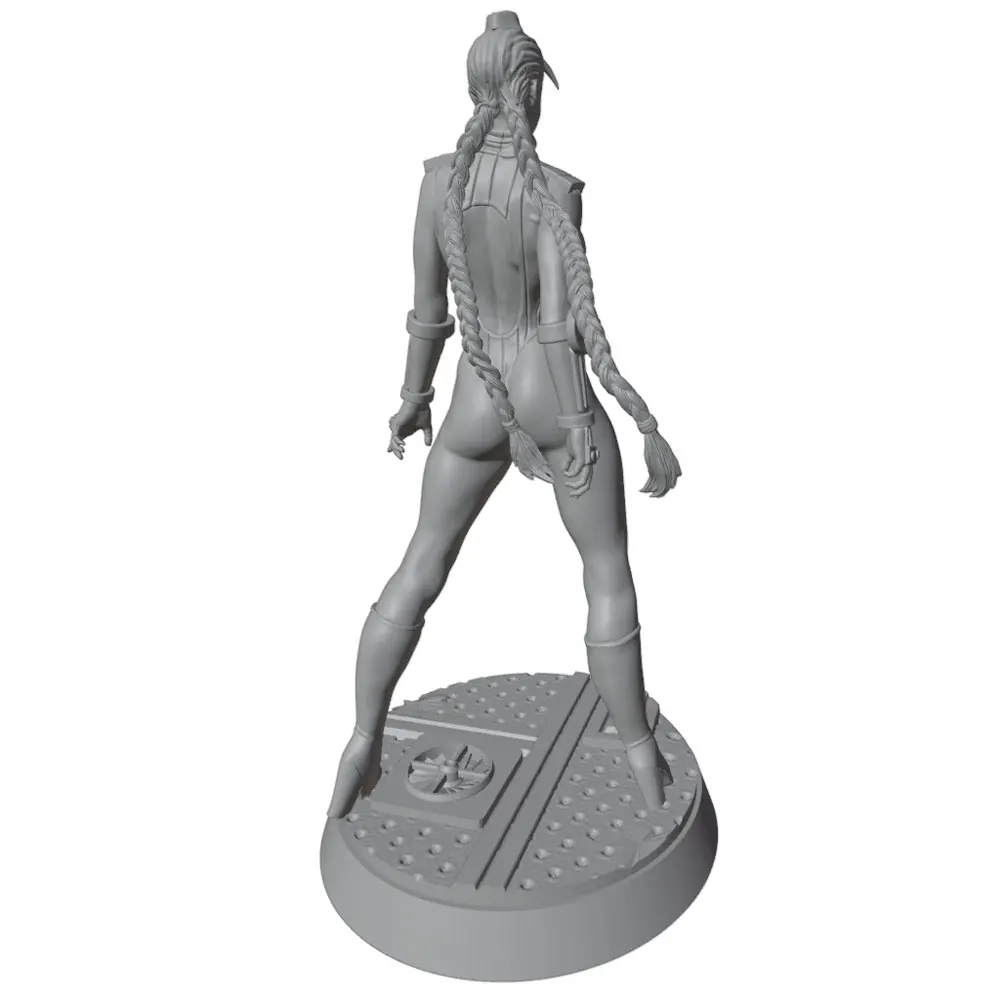 Figura de resina gris DIY para decorar gatos y perros - imagen 2